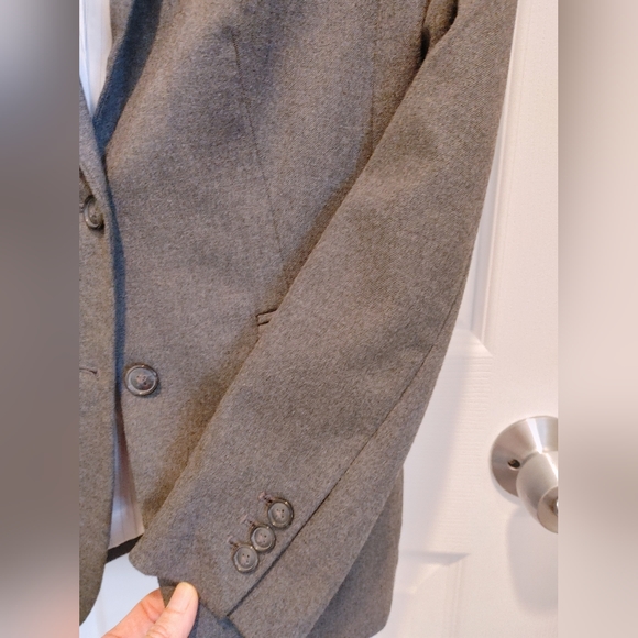 Banana Republic Blazer Size 6 Grey - Picture 2 of 3